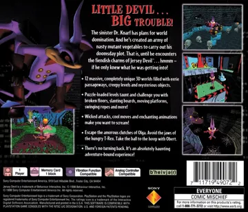 Jersey Devil (US) box cover back